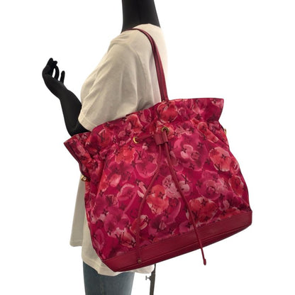 Louis Vuitton Ikat Flower Noe Full MM Rose Andian Pink Gold Hardware Nylon Tote