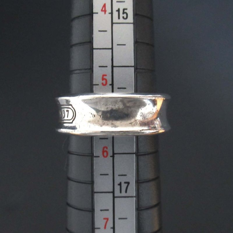 Tiffany & Co Tiffany & Co 1837 Ring Medium 925sv Size 13 Silver Men Women Used