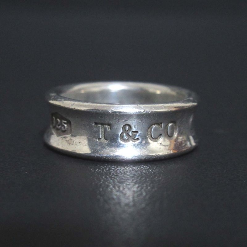 Tiffany & Co Tiffany & Co 1837 Ring Medium 925sv Size 13 Silver Men Women Used