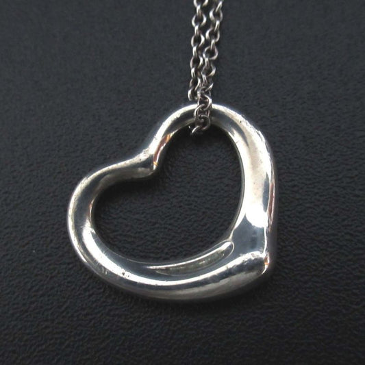 Tiffany & Co Tiffany & Co Elsa Peretti Open Heart Necklace Pendant 925sv Silver