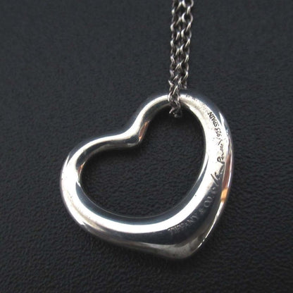 Tiffany & Co Tiffany & Co Elsa Peretti Open Heart Necklace Pendant 925sv Silver