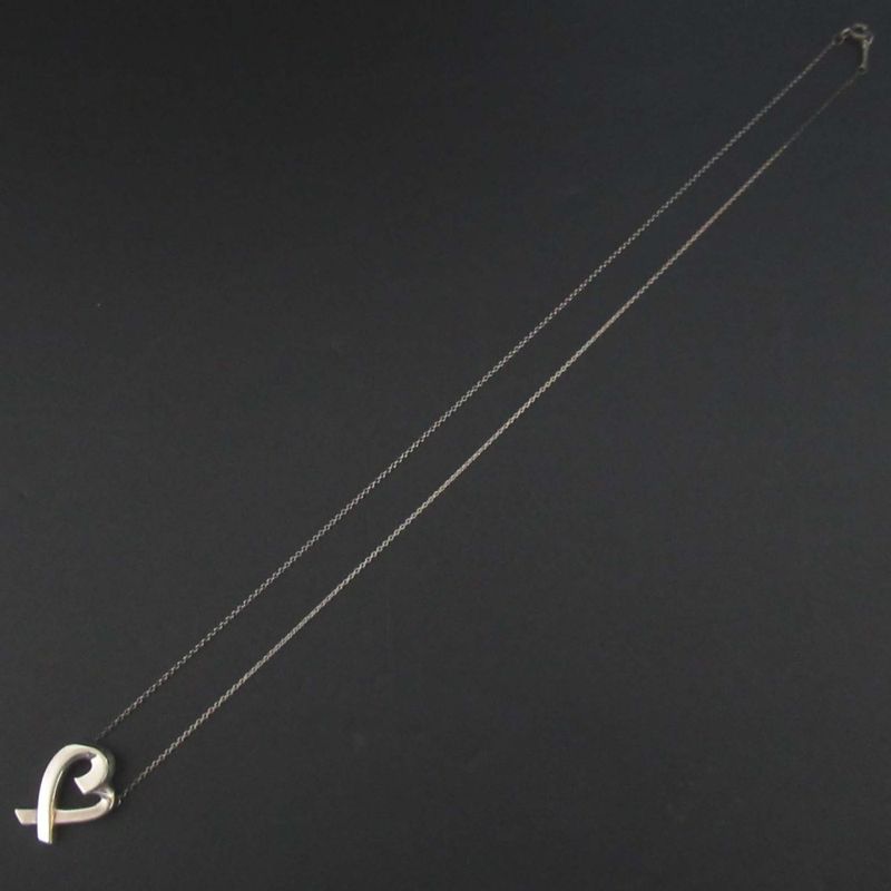 Tiffany & Co Tiffany & Co Paloma Picasso Loving Heart Necklace Pendant 925sv