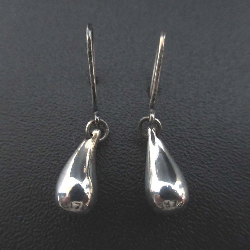 Tiffany & Co Tiffany & Co Elsa Peretti Teardrop Hook Earrings 925sv Silver