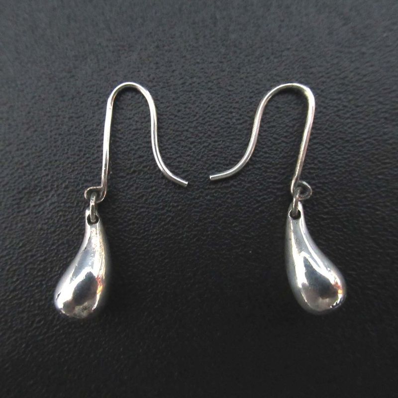 Tiffany & Co Tiffany & Co Elsa Peretti Teardrop Hook Earrings 925sv Silver