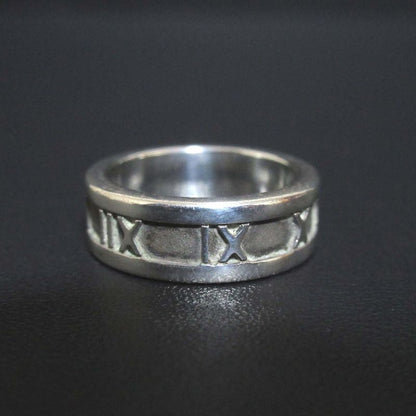 Tiffany & Co Tiffany & Co Atlas Ring 925sv 9 Silver Men's Women's Used
