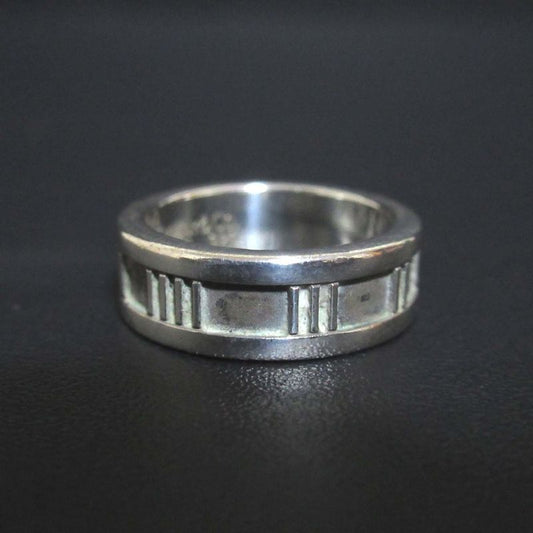 Tiffany & Co Tiffany & Co Atlas Ring 925sv 9 Silver Men's Women's Used
