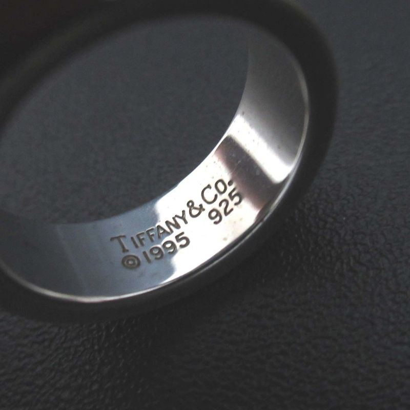 Tiffany & Co Tiffany & Co Atlas Ring 925sv 9 Silver Men's Women's Used