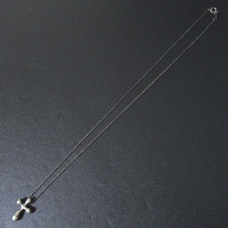 Tiffany & Co Tiffany & Co Elsa Peretti Small Cross Necklace Pendant 925sv