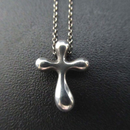 Tiffany & Co Tiffany & Co Elsa Peretti Small Cross Necklace Pendant 925sv