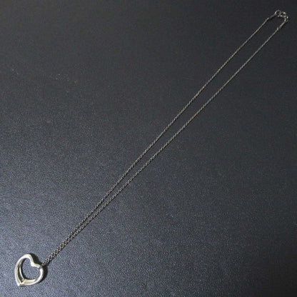Tiffany & Co Tiffany & Co Elsa Peretti Open Heart Necklace Pendant 925sv Silver