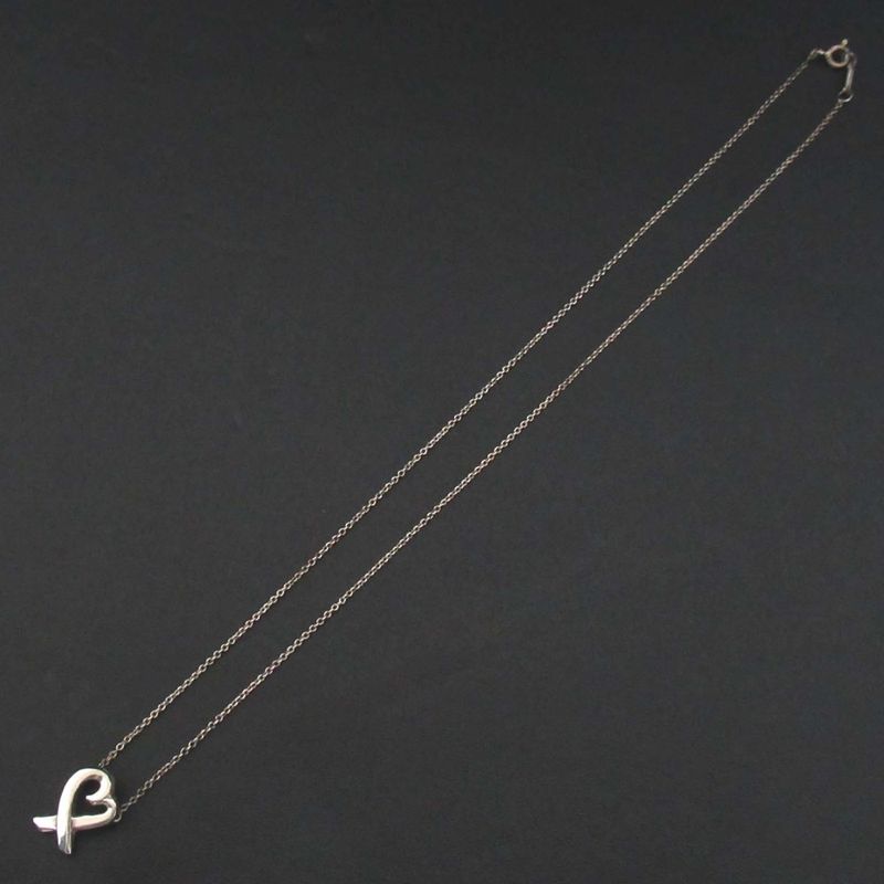 Tiffany & Co Tiffany & Co Paloma Picasso Loving Heart Necklace Pendant 925sv