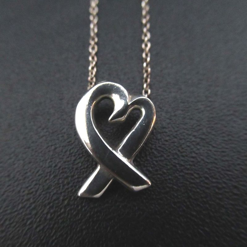Tiffany & Co Tiffany & Co Paloma Picasso Loving Heart Necklace Pendant 925sv