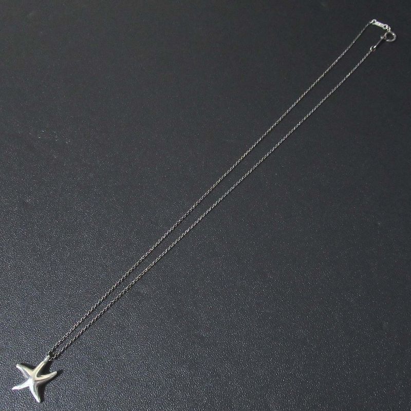 Tiffany & Co Tiffany & Co Elsa Peretti Starfish Necklace Pendant 925sv Silver