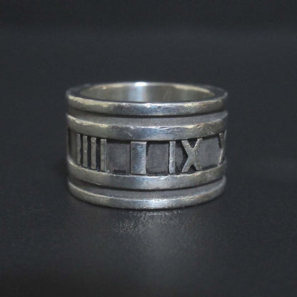 Tiffany & Co Tiffany & Co Atlas Wide Ring 925sv Silver Men's Women's Used