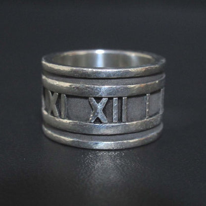 Tiffany & Co Tiffany & Co Atlas Wide Ring 925sv Silver Men's Women's Used