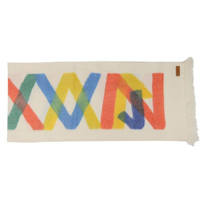 23ss Hermes Ikat Zigzag Cashmere Scarf Multicolor Women's Used Used