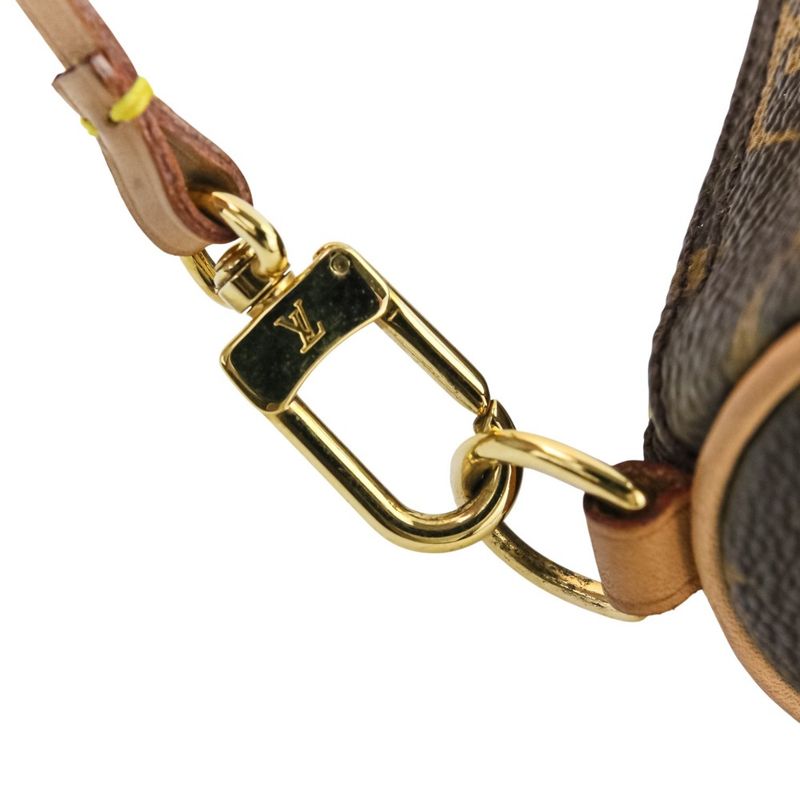 Louis Vuitton Monogram Papillon 30 Tube Shape Handbag M51385 Marron Brown