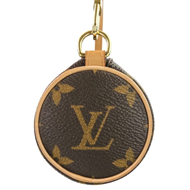 Louis Vuitton Monogram Papillon 30 Tube Shape Handbag M51385 Marron Brown