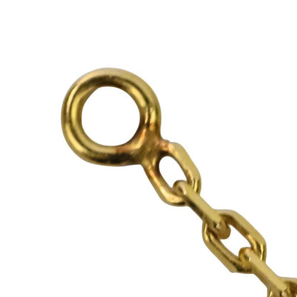 Hermes Eau Kelly Pendant Necklace Etoupe Gold Color Ladies Used