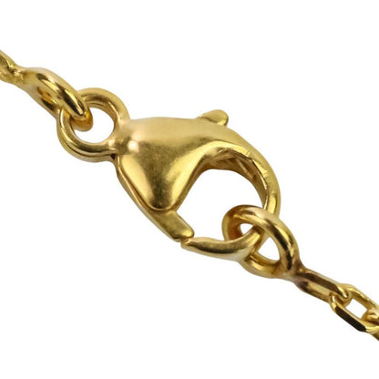 Hermes Eau Kelly Pendant Necklace Etoupe Gold Color Ladies Used