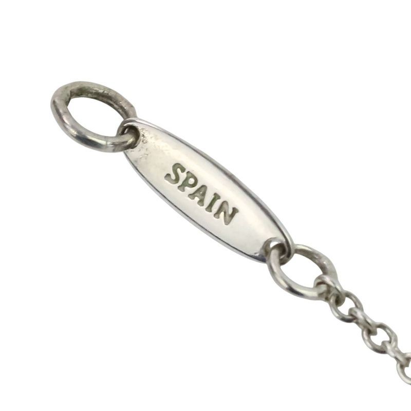 Tiffany & Co Tiffany & Co Large Open Heart Necklace 925 Silver Ladies Used