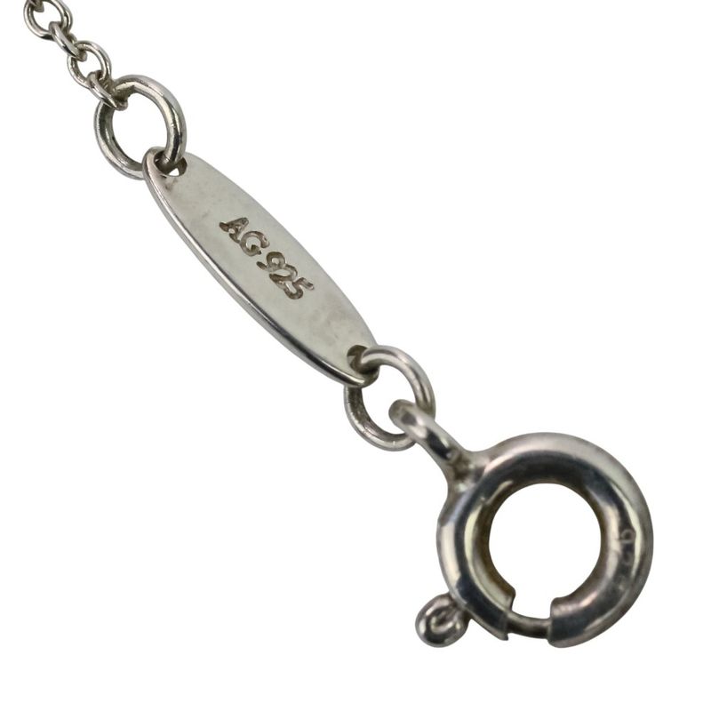 Tiffany & Co Tiffany & Co Large Open Heart Necklace 925 Silver Ladies Used