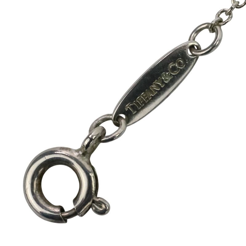 Tiffany & Co Tiffany & Co Large Open Heart Necklace 925 Silver Ladies Used