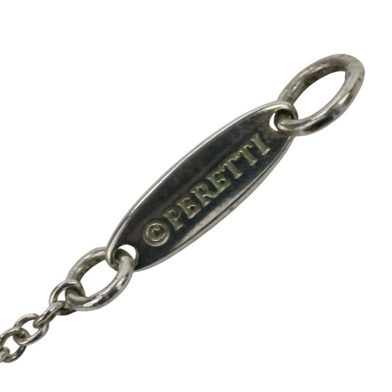 Tiffany & Co Tiffany & Co Large Open Heart Necklace 925 Silver Ladies Used