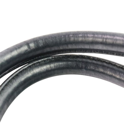 Celine Leather Wool Luggage Mini Shopper Tote Bag Grey Ladies Used