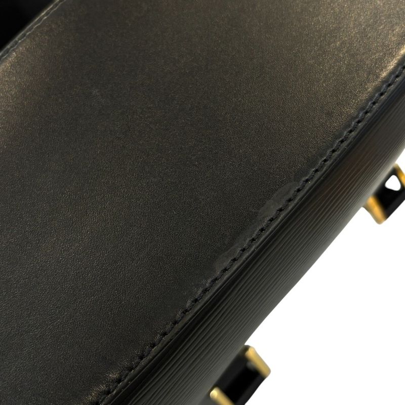 Good Louis Vuitton Epi Jasmine Handbag M52082 Noir Black Ladies Used