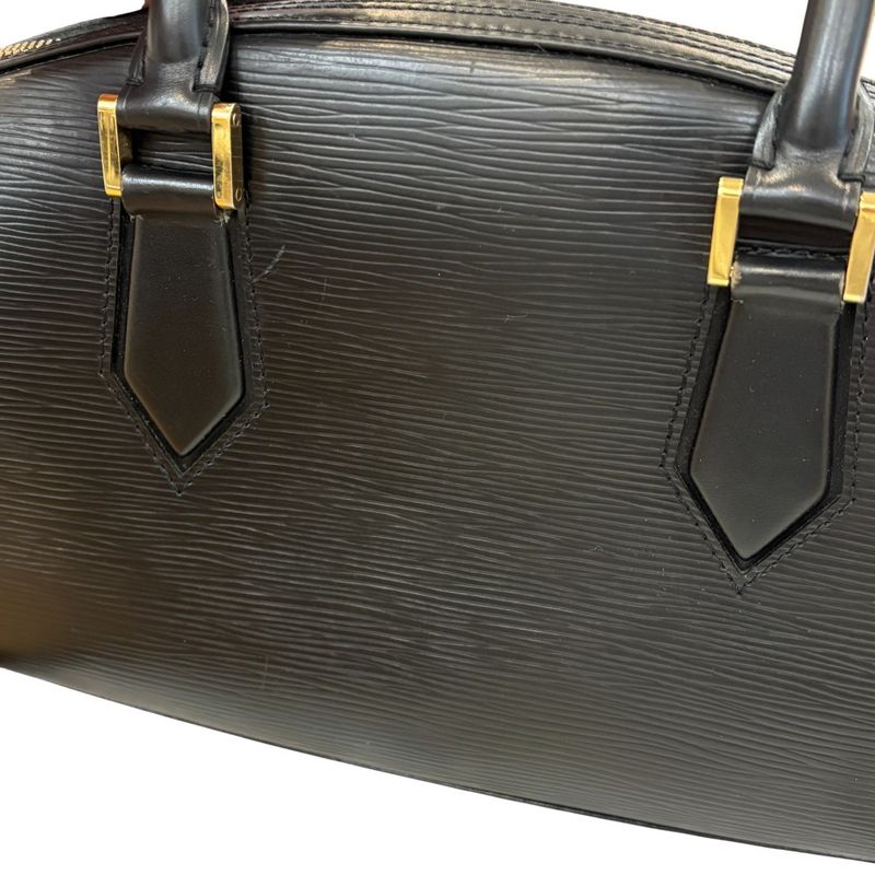 Good Louis Vuitton Epi Jasmine Handbag M52082 Noir Black Ladies Used
