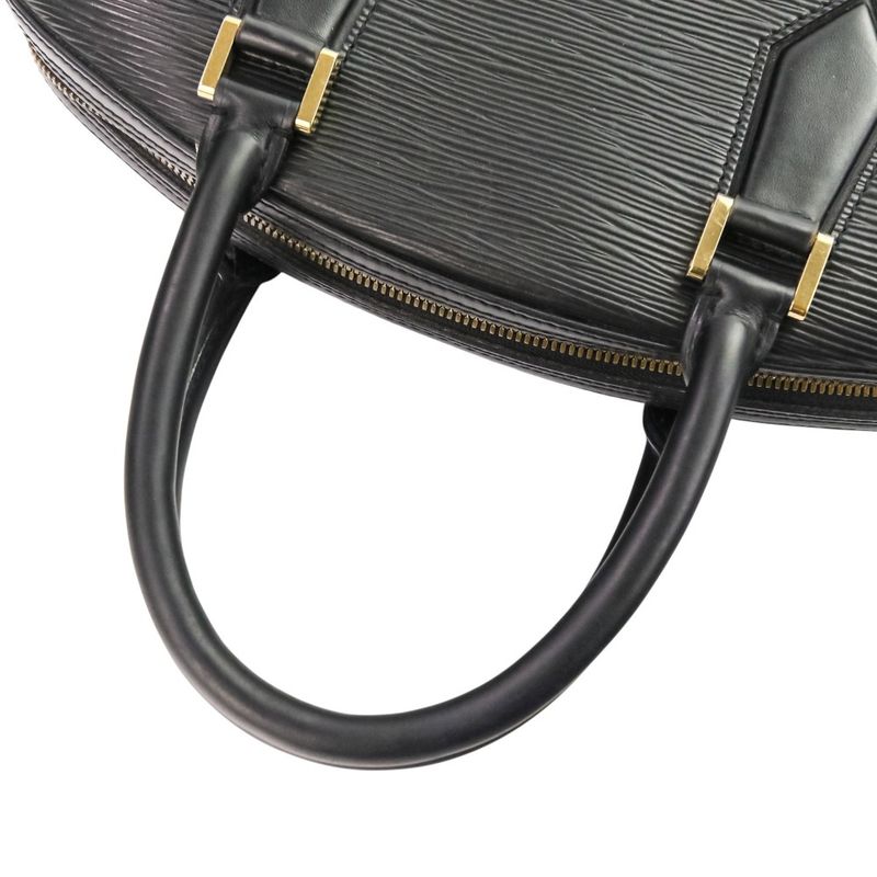 Good Louis Vuitton Epi Jasmine Handbag M52082 Noir Black Ladies Used