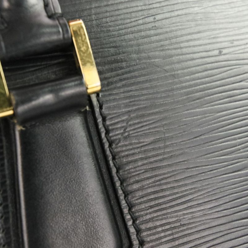 Good Louis Vuitton Epi Jasmine Handbag M52082 Noir Black Ladies Used