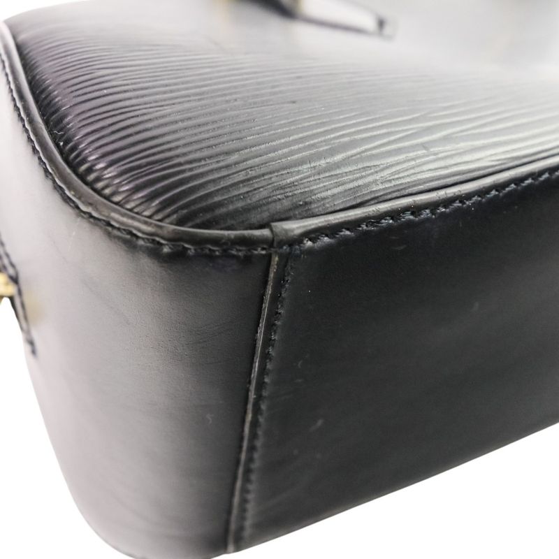 Good Louis Vuitton Epi Jasmine Handbag M52082 Noir Black Ladies Used