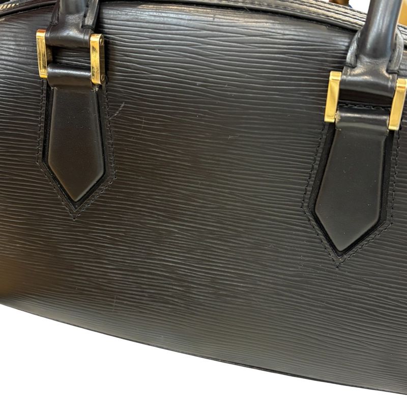 Good Louis Vuitton Epi Jasmine Handbag M52082 Noir Black Ladies Used