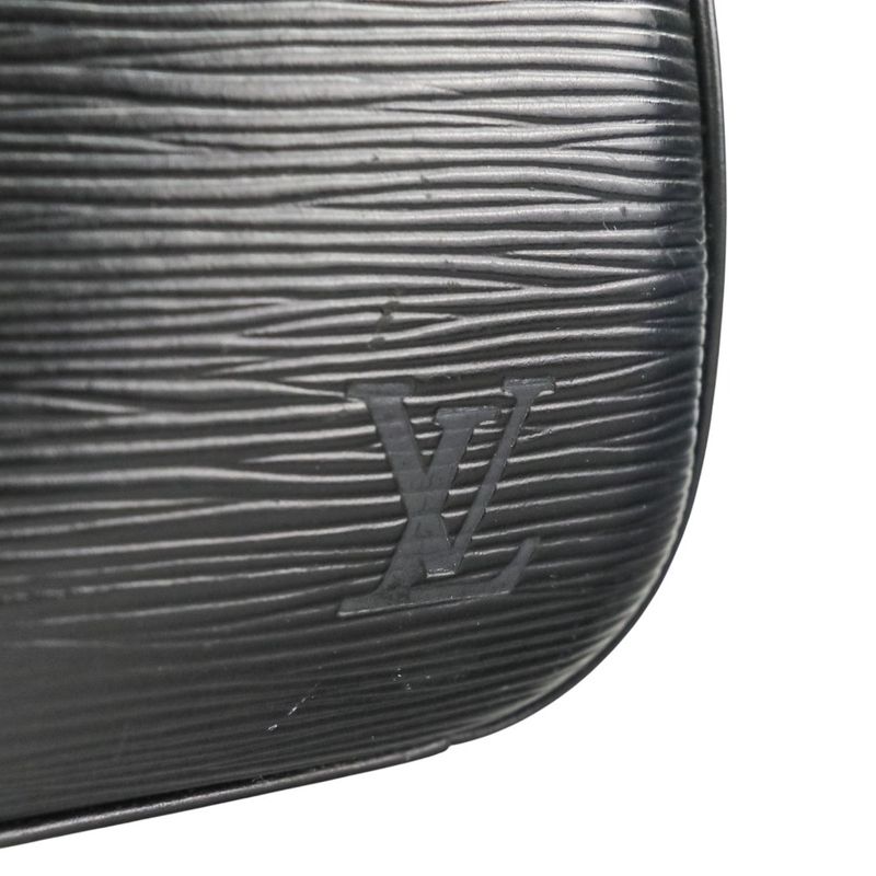 Good Louis Vuitton Epi Jasmine Handbag M52082 Noir Black Ladies Used