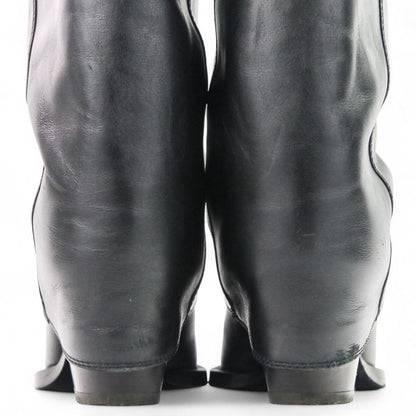 Fendi Current Model Minerva Leather Long Boots 36 About 23.0cm (9.06in) 8w8566