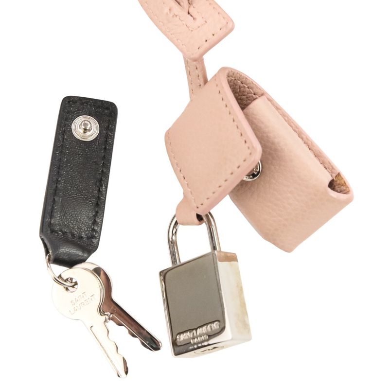 Good Saint Laurent Classic Baby Sac de Jour 2way Handbag Pink Ladies Used