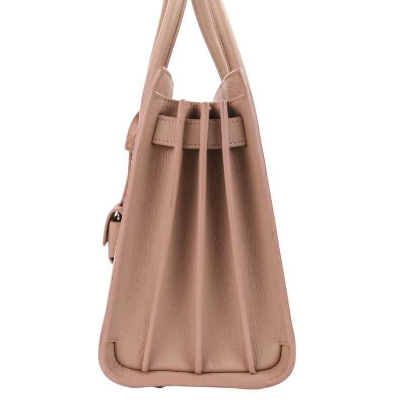 Good Saint Laurent Classic Baby Sac de Jour 2way Handbag Pink Ladies Used