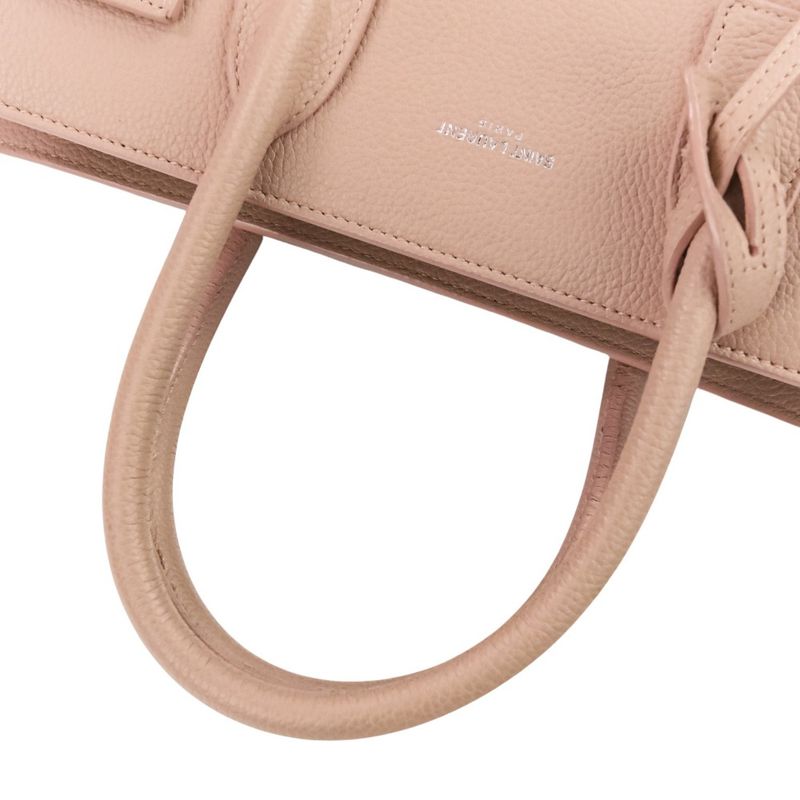 Good Saint Laurent Classic Baby Sac de Jour 2way Handbag Pink Ladies Used