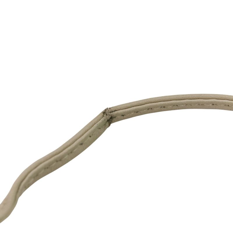 Good Bottega Veneta Mini the Pouch Leather Shoulder Bag 585852 Ivory Ladies Used