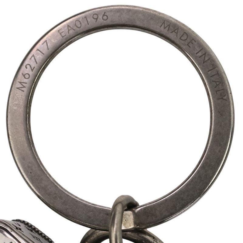 Good Louis Vuitton the Sirius Travel Monogram Bag Charm Key Ring M62717 Silver