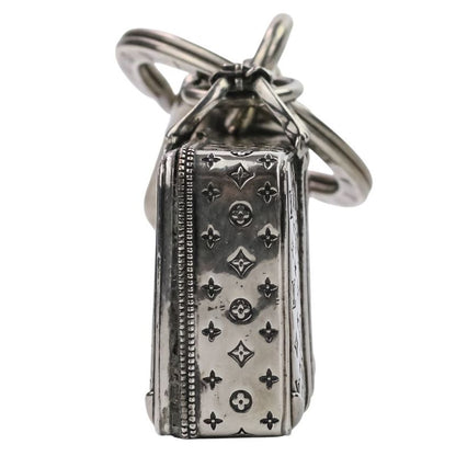 Good Louis Vuitton the Sirius Travel Monogram Bag Charm Key Ring M62717 Silver