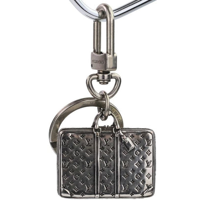 Good Louis Vuitton the Sirius Travel Monogram Bag Charm Key Ring M62717 Silver