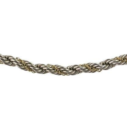 Tiffany & Co Tiffany & Co 925×750 Combination Twisted Rope Chain Necklace