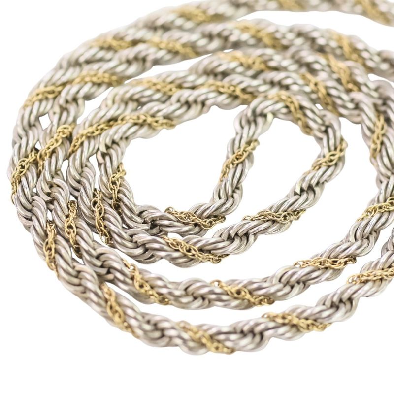 Tiffany & Co Tiffany & Co 925×750 Combination Twisted Rope Chain Necklace