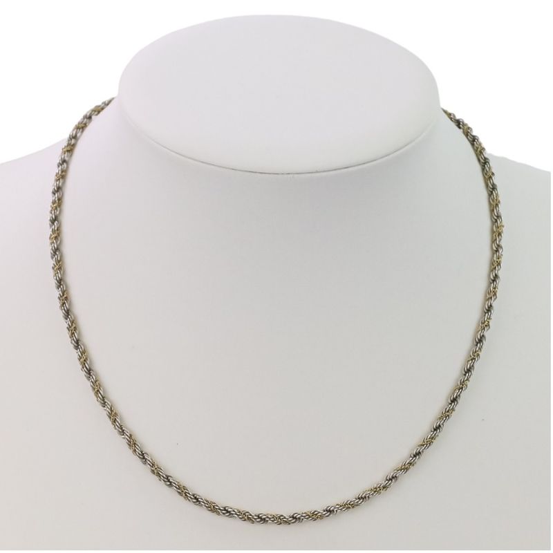 Tiffany & Co Tiffany & Co 925×750 Combination Twisted Rope Chain Necklace