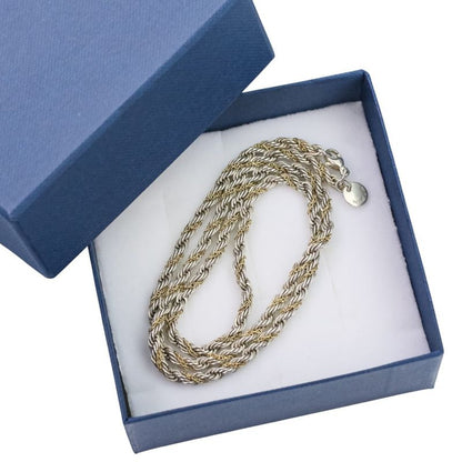 Tiffany & Co Tiffany & Co 925×750 Combination Twisted Rope Chain Necklace
