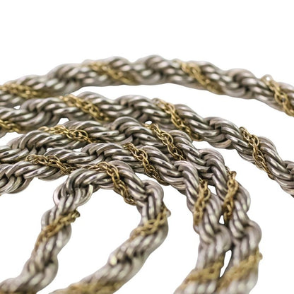 Tiffany & Co Tiffany & Co 925×750 Combination Twisted Rope Chain Necklace