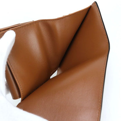 Celine Small Flap Wallet Triomphe 10d78 3bzg.04lu Tri-fold Wallet In Lambskin